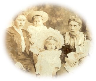 The Bentley family of Dilhorne, Staffordshire in 1903